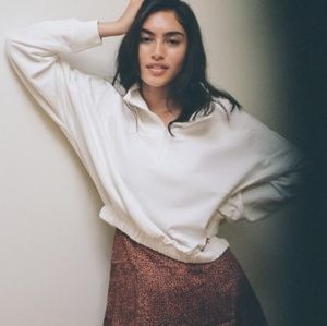 Urban Outfitters BDG Lennox Half-Zip Top